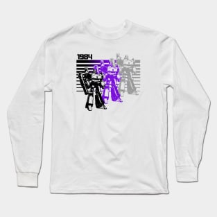 Transformers - GEN 1 - Megatron retro stripes Long Sleeve T-Shirt